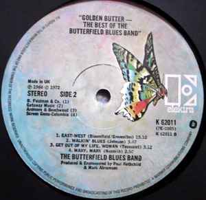 The Paul Butterfield Blues Band - Golden Butter, The Best Of The Paul Butterfield Blues Band (2xLP, Comp)