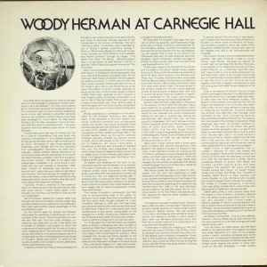 Woody Herman & The New Thundering Herd – The 40th Anniversary, Carnegie Hall Concert