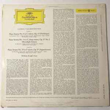 Load image into Gallery viewer, Ludwig van Beethoven / Wilhelm Kempff – Sonaten Pathétique · Mondschein - Sonate · Appassionata