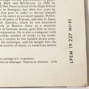 Ludwig van Beethoven / Wilhelm Kempff – Sonaten Pathétique · Mondschein - Sonate · Appassionata