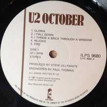 Load image into Gallery viewer, U2 ‎– October