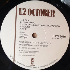 U2 ‎– October