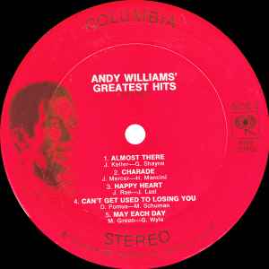 Andy Williams – Andy Williams' Greatest Hits