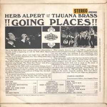 Load image into Gallery viewer, Herb Alpert &amp; The Tijuana Brass - !!Going Places!! (LP, Album)