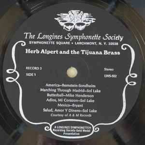 Herb Alpert And The Tijuana Brass*, Baja Marimba Band ‎– A Treasury Of Herb Alpert And The Tijuana Brass Plus Selections From The Baja Marimba Band