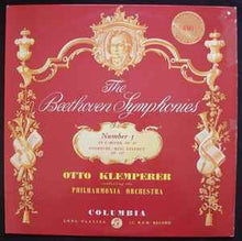 Load image into Gallery viewer, Beethoven* - Otto Klemperer Conducting The Philharmonia Orchestra – The Beethoven Symphonies: Number 5 In C Minor Op. 67 / Overture &#39;King Stephen&#39; Op. 117