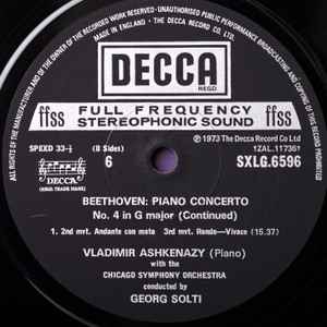Beethoven*, Vladimir Ashkenazy, Chicago Symphony Orchestra*, Sir Georg Solti* - The Five Piano Concertos (4xLP + Box)