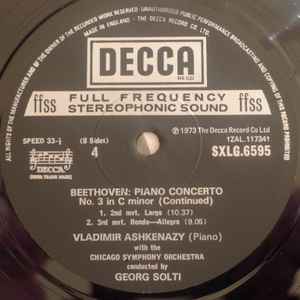 Beethoven*, Vladimir Ashkenazy, Chicago Symphony Orchestra*, Sir Georg Solti* - The Five Piano Concertos (4xLP + Box)