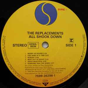 The Replacements – All Shook Down