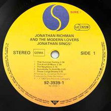 Load image into Gallery viewer, Jonathan Richman &amp; The Modern Lovers – Jonathan Sings!