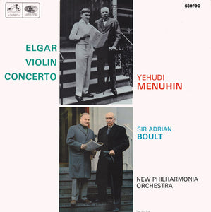Yehudi Menuhin, Sir Adrian Boult - Sir Edward Elgar	Violin Concerto In B Minor, Op. 61