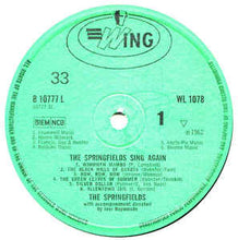 Load image into Gallery viewer, The Springfields ‎– The Springfields Sing Again