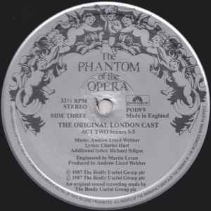 Andrew Lloyd Webber - The Phantom Of The Opera (2xLP, Album, Gat)