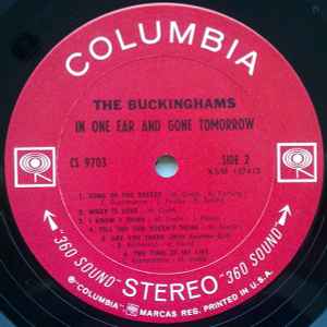 The Buckinghams - In One Ear And Gone Tomorrow (LP, Album)