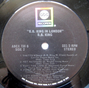 B.B. King ‎– In London