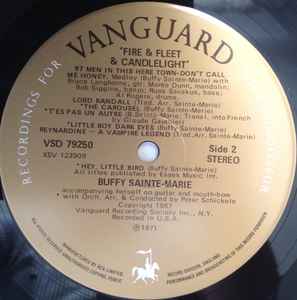 Buffy Sainte-Marie - Fire & Fleet & Candlelight (LP, Album)