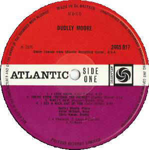 Dudley Moore Trio ‎– From Beyond The Fringe