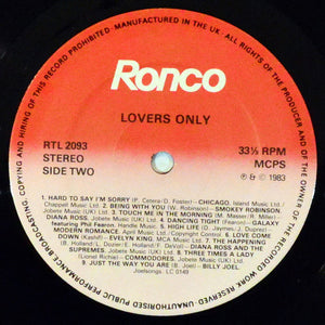 Various ‎– Lovers Only!