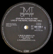 Load image into Gallery viewer, John McLaughlin Trio ‎– Live At The Royal Festival Hall