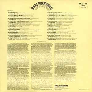 Various - Rare Rockabilly (LP, Comp, Mono, RE)