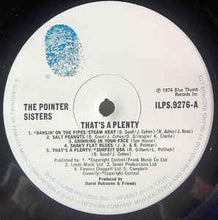 Load image into Gallery viewer, The Pointer Sisters* ‎– That&#39;s A Plenty
