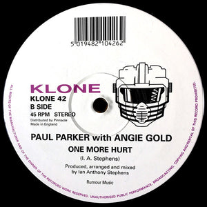 Paul Parker & Angie Gold ‎– I Finally Found Someone / One More Hurt