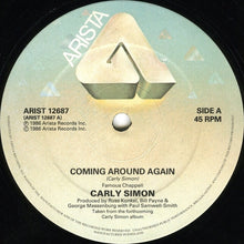 Load image into Gallery viewer, Carly Simon ‎– Coming Around Again