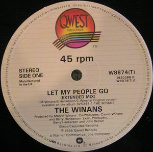 The Winans ‎– Let My People Go