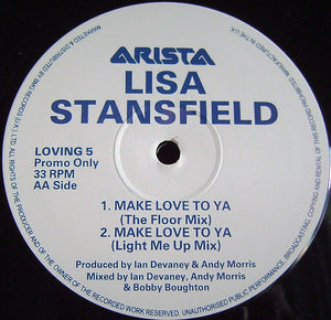 Lisa Stansfield ‎– Set Your Loving Free / Make Love To Ya