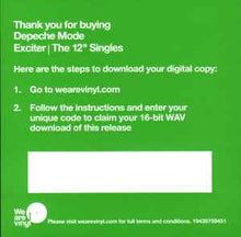 Load image into Gallery viewer, Shop Depeche Mode - Exciter | The 12&quot; Singles