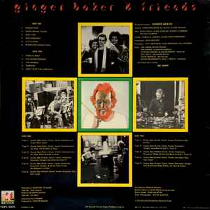 Ginger Baker & Friends - Eleven Sides Of Baker (LP, Album)