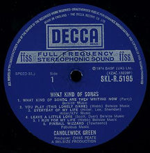 Load image into Gallery viewer, Candlewick Green – What Kind Of Songs