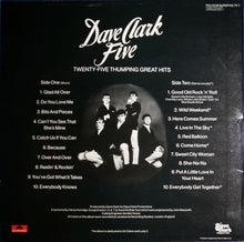 Load image into Gallery viewer, Dave Clark Five ‎– 25 Thumping Great Hits