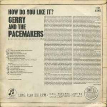 Load image into Gallery viewer, Gerry And The Pacemakers* - How Do You Like It? (LP, Album, Mono)