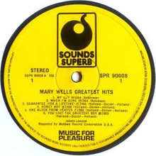 Load image into Gallery viewer, Mary Wells - Greatest Hits (LP, Comp)