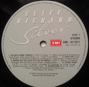 Cliff Richard ‎– Silver