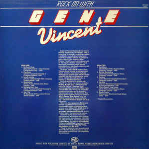 Gene Vincent ‎– Rock On With Gene
