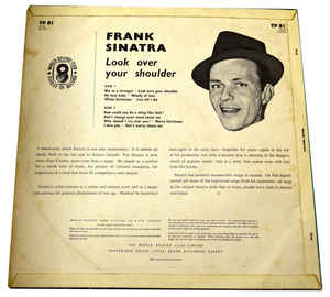 Frank Sinatra ‎– Look Over Your Shoulder