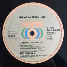 Load image into Gallery viewer, Bill Withers - Bill Withers Live At Carnegie Hall (2xLP, Album)