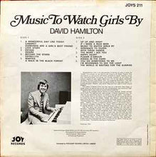 Load image into Gallery viewer, David Hamilton (4) - Music To Watch Girls By (LP)