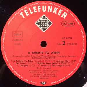 Norman Candler And His Magic Strings – A Tribute To John (Norman Candler And The Magic Strings Play John Lennon)