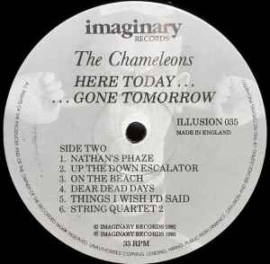 The Chameleons ‎– Here Today... Gone Tomorrow