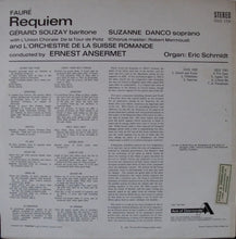 Load image into Gallery viewer, Fauré*, Danco*, Souzay*, L&#39;Union Chorale De La Tour De Peilz, L&#39;Orchestre De La Suisse Romande – Requiem Op. 48