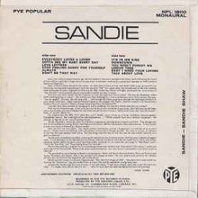 Load image into Gallery viewer, Sandie Shaw - Sandie (LP, Album, Mono)