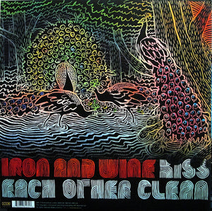 IRON & WINE - KISS EACH OTHER CLEAN ( 12" RECORD )