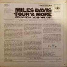 Load image into Gallery viewer, Miles Davis – &#39;Four&#39; &amp; More - Recorded Live In Concert