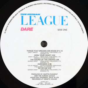 The Human League ‎– Dare