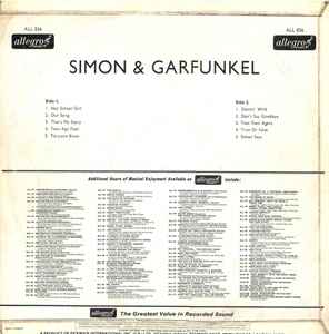 Simon & Garfunkel - Simon & Garfunkel (LP, Comp, Mono)