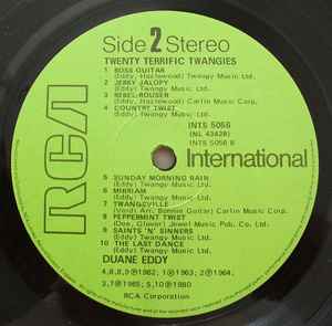 Duane Eddy – Twenty Terrific "Twangies"