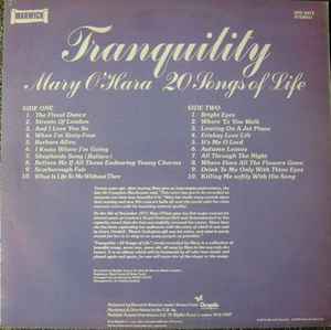 Mary O'Hara – Tranquility (20 Songs Of Life)